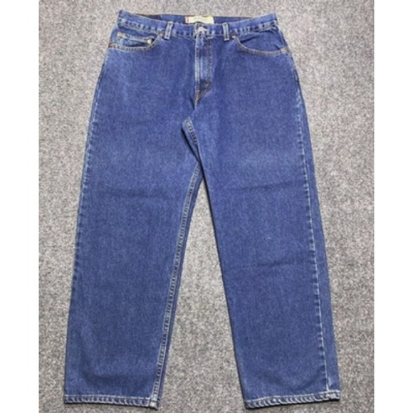 Vinatge Levis 550 Jeans Mens 36x29 Relaxed Fit Tapered Leg Denim Zip Fly Y2K - Picture 1 of 14